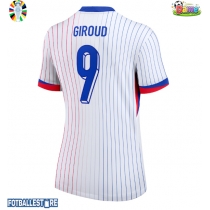 Frankrike Olivier Giroud #9 Bortedrakt Dame EM 2024 Kortermet